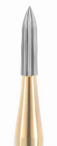Trimming and Finishing Carbide Burs, FG 12-Blades Needle #7901 100/Pkg