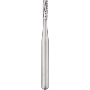Carbide Burs FG High Speed Flat End Cross Cut 100/Pkg (Sky Economy)