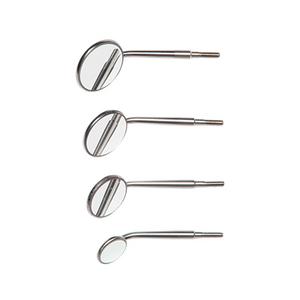 Crystal HD Stainless Steel Mouth Mirror Screw Head Cone Socket (zirc)