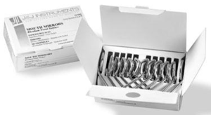 Mouth Mirror, Chromium #4 SS  12Pcs