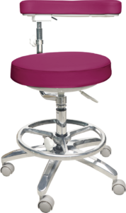 N4 Assistant stool (Nappa leather) 