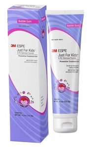Just For Kids Brush-On Gel 0.4% Stannous Fluoride Gel Bottle, 4.3 oz (3M)