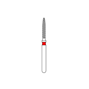 Priva Diamond Burs, Fine, Red, Flame, 5/Pkg (Premier)