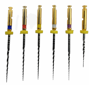 Gold Taper Files NITI 31mm 6/Pkg Heat Treated  (Sky Choice)