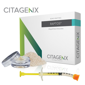 Raptos Cancellous Allograft Granules Jar 250-1000 um (Citagenix)
