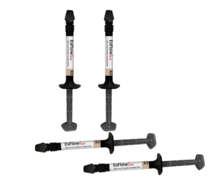 EsFlow Plus Light-cured flowable composite Syringem, 2x2.5g (Spident)