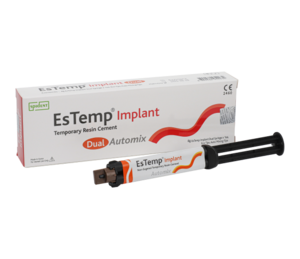 EsTemp Implant NE Temporary Resin Cement Dual Cure (8g Syringe)