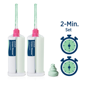 Green Mousse Bite Registration 50ml Cart 2/pk
