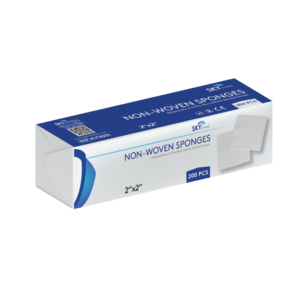 Gauze Sponges NonWoven – Nonsterile, 4 ply (Sky Choice)