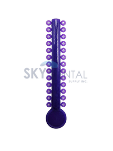 Patient Stick Ties .115 pack of 1,008  (Color: Purple)