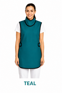 Apron Lead Free Adult With Collar  (Sky Choice)