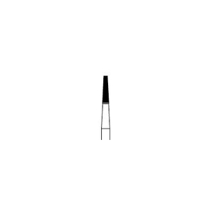 Carbide Burs FG High Speed Flat End Plain Tapered 10/Pkg (SS White)