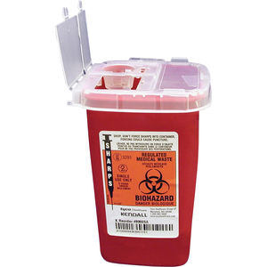 Sharps Container Chimney Top Covidien 
