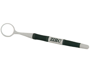 Crystal HD #4 Soft Grip Mouth Mirror 4/Pkg (Zirc)