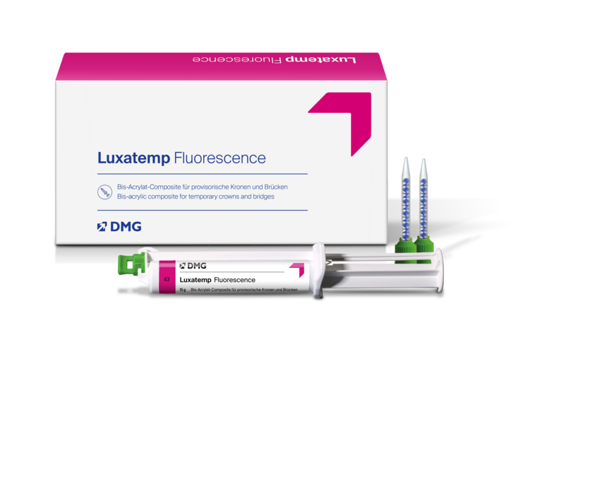 Luxatemp Fluorescence Temporary Material Smartmix (DMG) Luxatemp Fluorescence Temporary Material Smartmix (DMG)