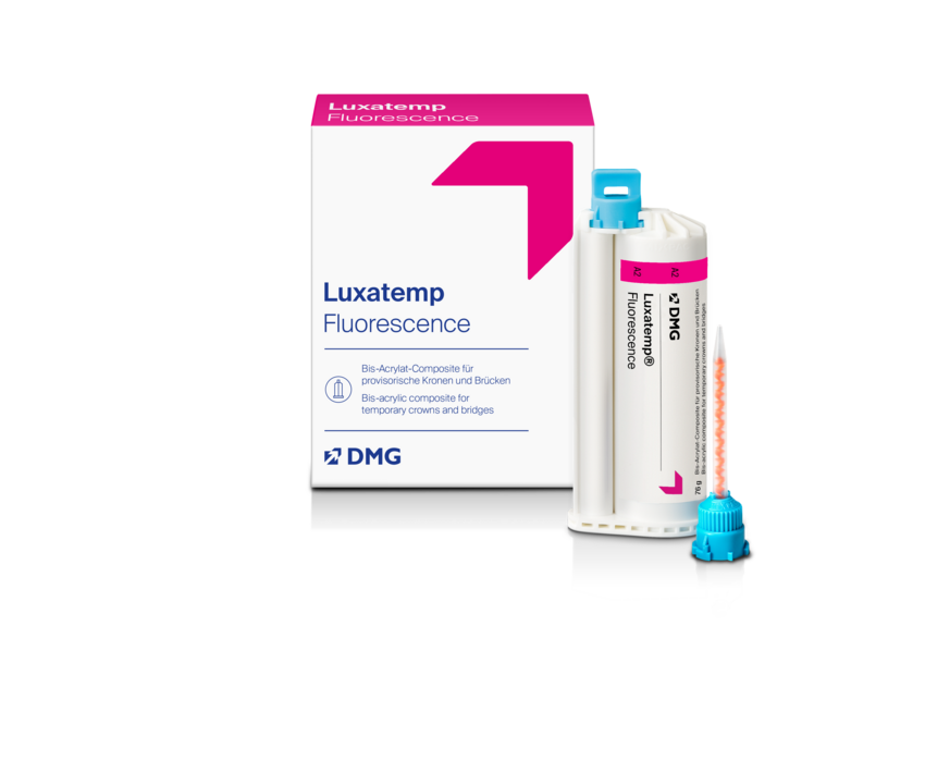 Luxatemp Fluorescence Temporary Material 10:1 Cartridge (DMG)