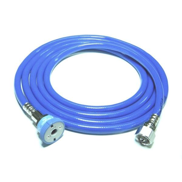 Nitrous Oxide Hose Assembly (Blue) 3 Ft. (Belmed) Nitrous Oxide Hose Assembly (Blue) 3 Ft. (Belmed)