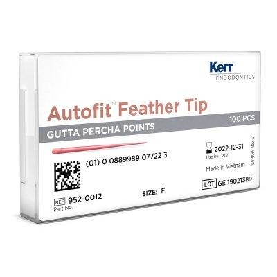Autofit Feathered Tip Gutta Percha Points Nonstandard, 100/Pkg (SybronEndo) Autofit Feathered Tip Gutta Percha Points Nonstandard, 100/Pkg (SybronEndo)