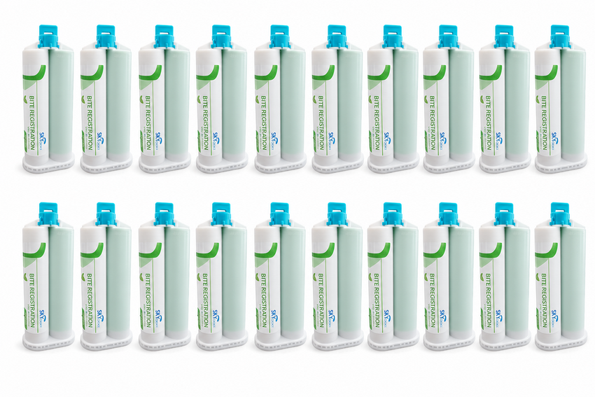 Bite Registration Material 50ml Cartridges Pack of 20 ***BULK DEALS**** Bite Registration Material 50ml Cartridges Pack of 20 ***BULK DEALS****