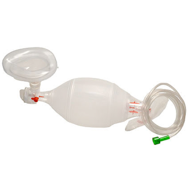 Ambu SPUR II Adult Disposable Resuscitator with Medium Mask Ambu SPUR II Adult Disposable Resuscitator with Medium Mask