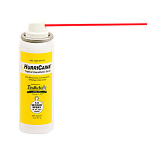 HurriCaine 20% Benzocaine Topical Anesthetic Spray 2oz HurriCaine 20% Benzocaine Topical Anesthetic Spray 2oz