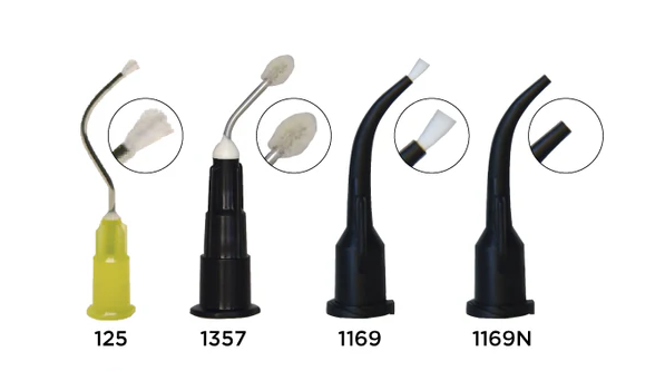 Pre Bent iFlo Tips With Brush (PacDent) Pre Bent iFlo Tips With Brush (PacDent)