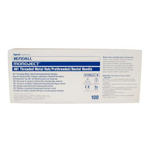 Monoject Needles #401 Metal Hub 100/box Monoject Needles #401 Metal Hub 100/box