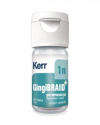 GingiBRAID+ Nonimpregnated Retraction Cord 6' Length (Kerr) GingiBRAID+ Nonimpregnated Retraction Cord 6' Length (Kerr)