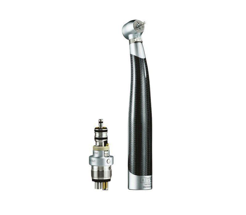 Bora L Blackline High Speed Air Handpieces LED + 4-way Unifix set – LED Light Bora L Blackline High Speed Air Handpieces LED + 4-way Unifix set – LED Light