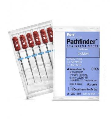 Pathfinder Stainless Steel Endo Handfiles 6/Pkg (SybronEndo) Pathfinder Stainless Steel Endo Handfiles 6/Pkg (SybronEndo)