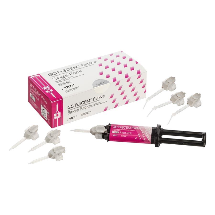 FujiCEM Evolve Resin Reinforced Glass Ionomer Cement FujiCEM Evolve Resin Reinforced Glass Ionomer Cement