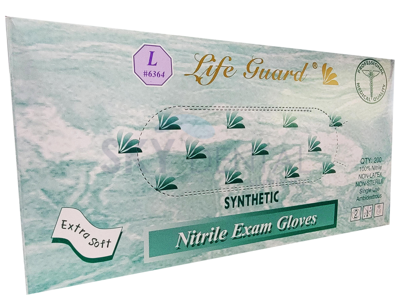 Gloves Nitrile PF Blue 200 (Lifeguard) Gloves Nitrile PF Blue 200 (Lifeguard)