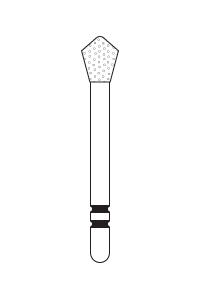 Two Striper Skooter/Acorn Diamond Burs FG 5/Pkg (Premier) Two Striper Skooter/Acorn Diamond Burs FG 5/Pkg (Premier)