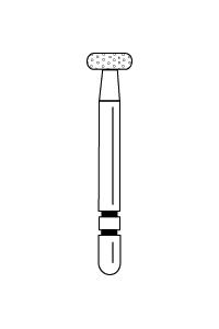 Two Striper Diamond Burs FG Wheel 5/pk (Premier) Two Striper Diamond Burs FG Wheel 5/pk (Premier)