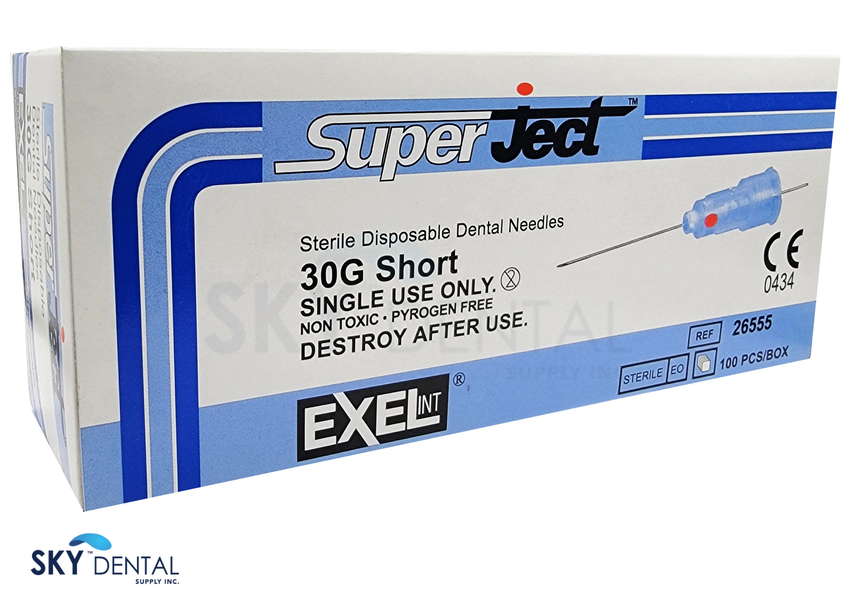 Exel Dental Needle 30G Short 100/Box (Exel) Exel Dental Needle 30G Short 100/Box (Exel)