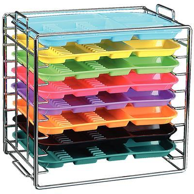 Tray Rack Stackable Front Loading Long Side Size Tray Rack Stackable Front Loading Long Side Size