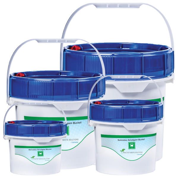 Amalgam Waste Bucket (Solmetex) Amalgam Waste Bucket (Solmetex)