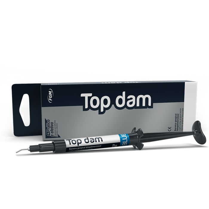 Top Dam Blue Syringe 2G Gingival Barrier (FGM) Top Dam Blue Syringe 2G Gingival Barrier (FGM)