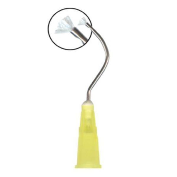 Stat-Flo PreBent Infusor Brush Tips Yellow 19 Gauge (Vista) Stat-Flo PreBent Infusor Brush Tips Yellow 19 Gauge (Vista)