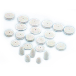 Buffs Felt Wheels Square Edge 1/2 Buffs Felt Wheels Square Edge 1/2