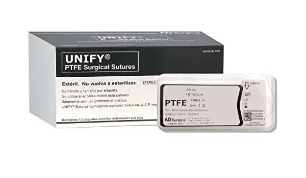 Unify Suture PTFE 12/Pkg Unify Suture PTFE 12/Pkg