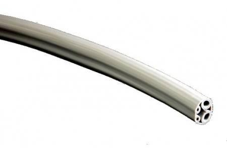 Tubing HP 4 Hole Straight Gray 100ft/Bx Tubing HP 4 Hole Straight Gray 100ft/Bx