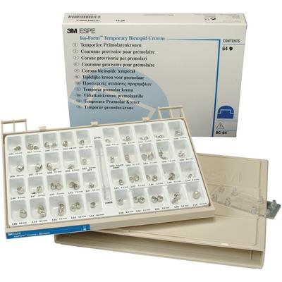 Iso-Form Temporary Molar Crowns Introductory Kit 64/pk (3M) Iso-Form Temporary Molar Crowns Introductory Kit 64/pk (3M)