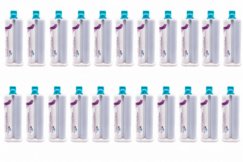 Heavy Body Impression Material 50ml Cartridges Pack of 20 **BULK DEAL** Heavy Body Impression Material 50ml Cartridges Pack of 20 **BULK DEAL**
