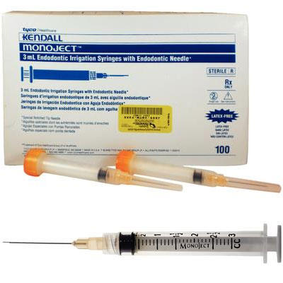 Syringe Endo W/Needles 23x1.25 Orange Syringe Endo W/Needles 23x1.25 Orange