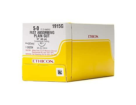 Ethicon 3-0 Plain Gut X-1 18 Ethicon 3-0 Plain Gut X-1 18