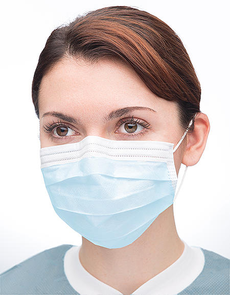 Mask Earloop Fluid Resistant Extra-Safe 50/Box Mask Earloop Fluid Resistant Extra-Safe 50/Box