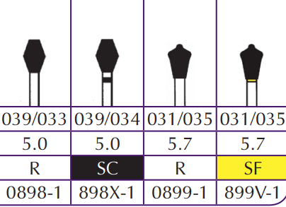 Robot Diamond FG Barrel #0898 (6/PACK) (Shofu) Robot Diamond FG Barrel #0898 (6/PACK) (Shofu)