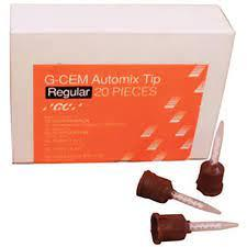 Mixing Tips Brown G-Cem Regular Automix 20/Pkg (GC America) Mixing Tips Brown G-Cem Regular Automix 20/Pkg (GC America)