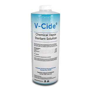 V-Cide Chemical Vapor Sterilant Solution Liter Bottle V-Cide Chemical Vapor Sterilant Solution Liter Bottle